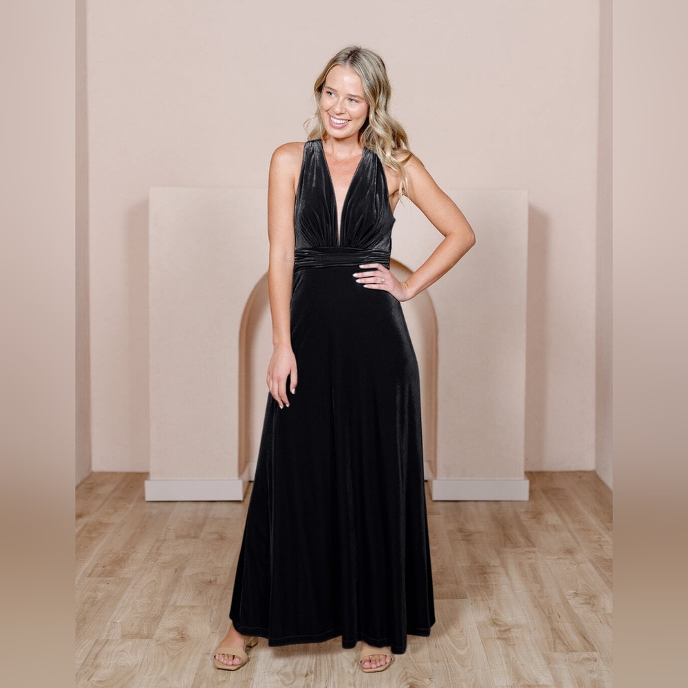 Revelry Dylan Velvet Dress